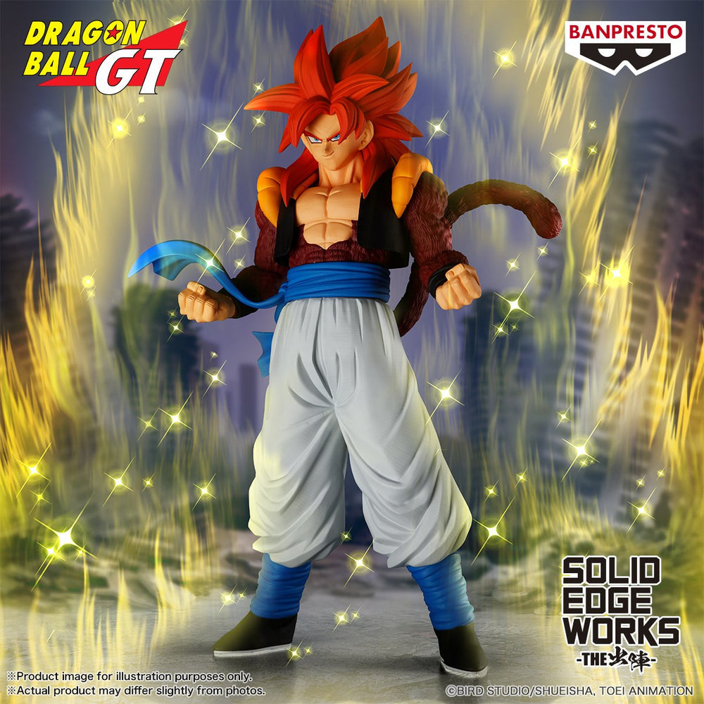 BANPRESTO DRAGON BALL GT SOLID EDGE WORKS - SUPER SAIYAN 4 GOGETA