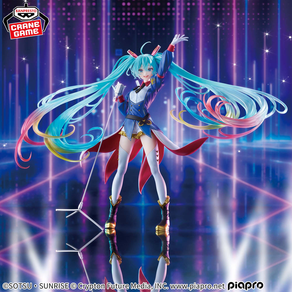 BANPRESTO HATSUNE MIKU X GUNDAM BANPRESTO EVOLVE - HATSUNE MIKU GUNDAM COLLABORATION FIGURE