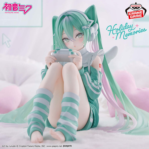 BANPRESTO HATSUNE MIKU HOLIDAY MEMORIES FIGURE - HATSUNE MIKU GAME VER.