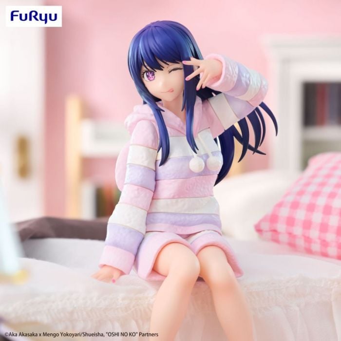 FURYU OSHI NO KO NOODLE STOPPER FIGURE - AI HOSHINO HAVE A GOOD NIGHT VER.