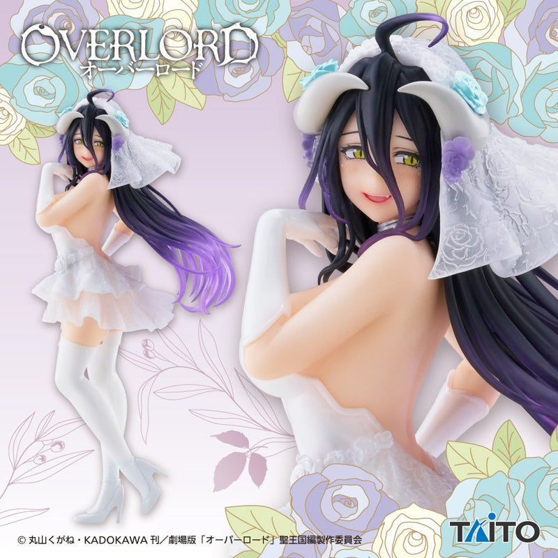 TAITO OVERLORD COREFUL FIGURE - ALBEDO WEDDING VER.