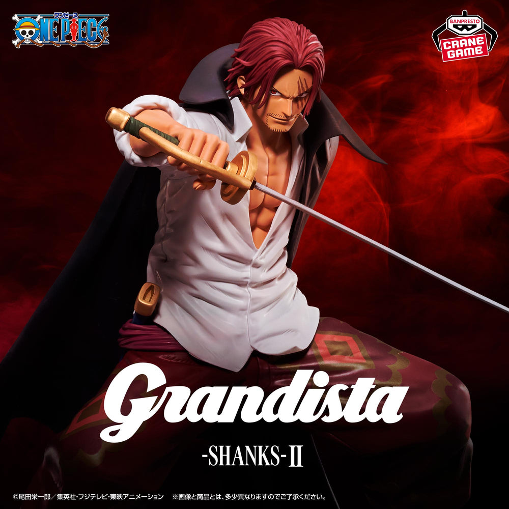 BANPRESTO ONE PIECE GRANDISTA - SHANKS II