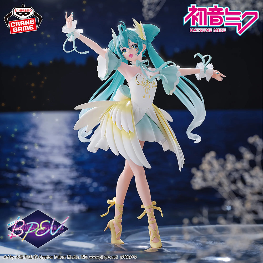 BANPRESTO HATSUNE MIKU BANPRESTO EVOLVE CLASSICAL TUNING  FROM THE BALLET SUITE SWAN LAKE - HATSUNE MIKU FIGURE
