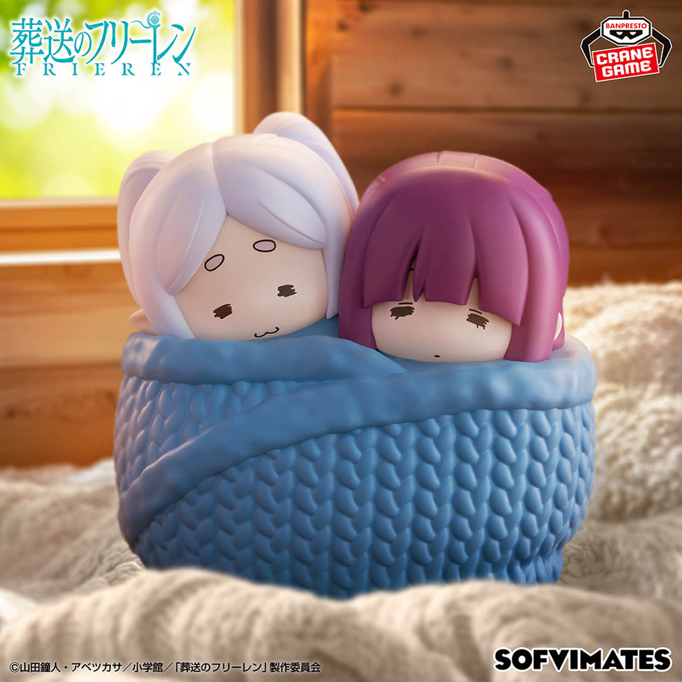 BANPRESTO FRIEREN : BEYOND JOURNEY'S END BIG SOFVIMATES - FRIEREN AND FERN