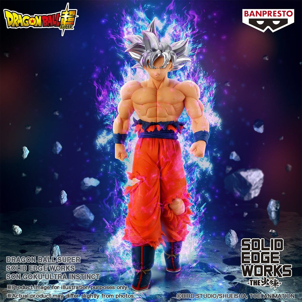 BANPRESTO DRAGON BALL SUPER SOLID EDGE WORKS - SON GOKU ULTRA INSTINCT