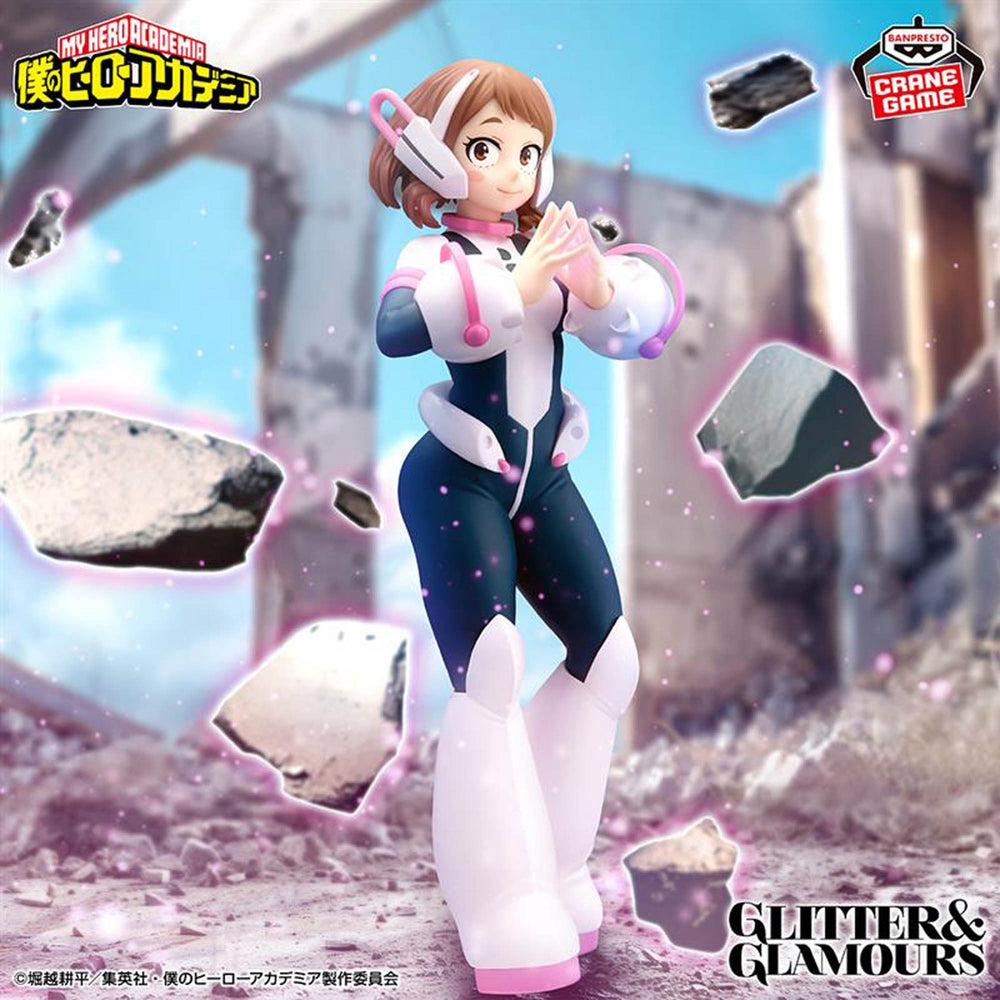 BANPRESTO MY HERO ACADEMIA GLITTER & GLAMOURS - URAVITY (OCHACO URARAKA) II