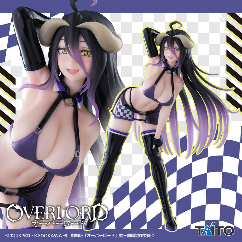 TAITO OVERLORD COREFUL FIGURE - ALBEDO RACE QUEEN VER.
