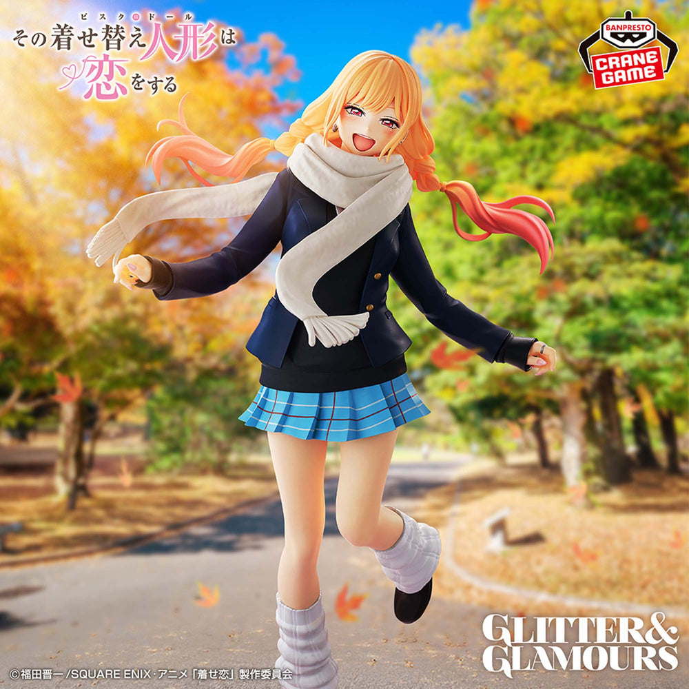 BANPRESTO MY DRESS-UP DARLING GLITTER & GLAMOURS - KITAGAWA MARIN WINTER UNIFORM VER.