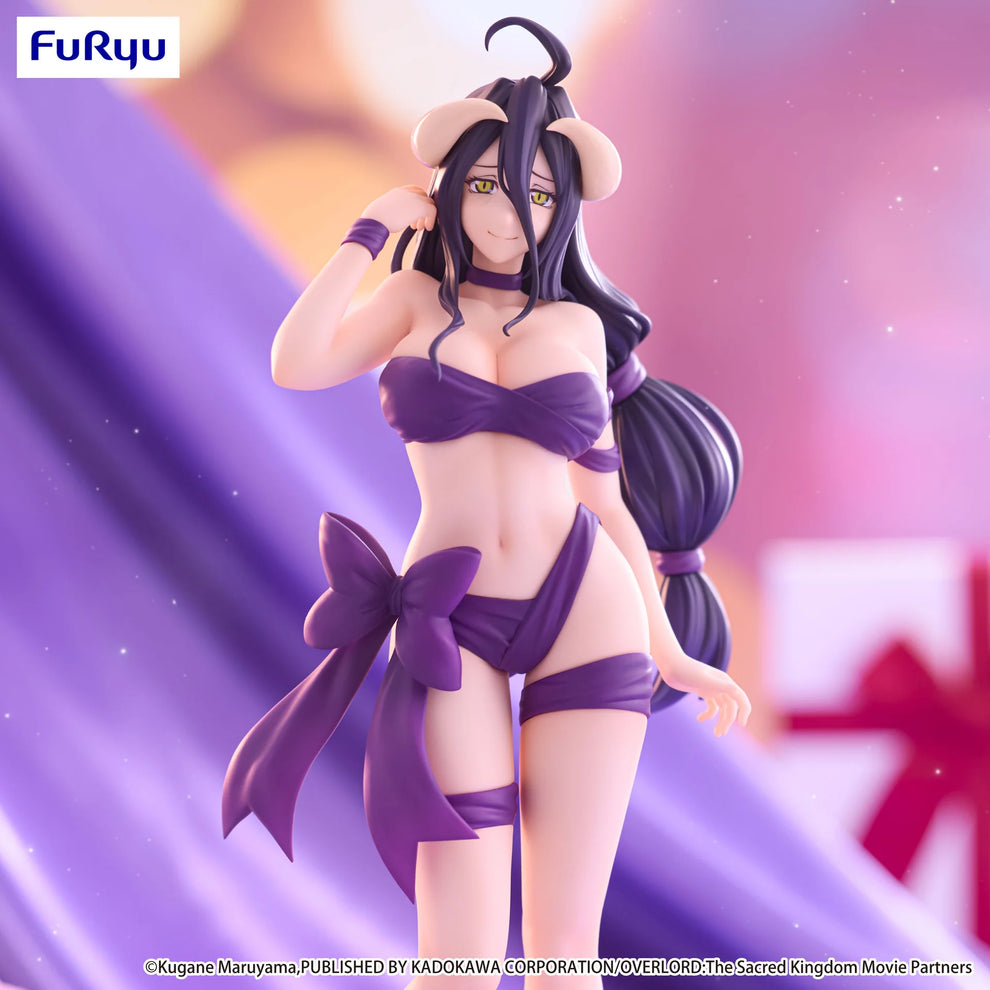 FURYU OVERLORD BICUTE RIBBONS FIGURE - ALBEDO