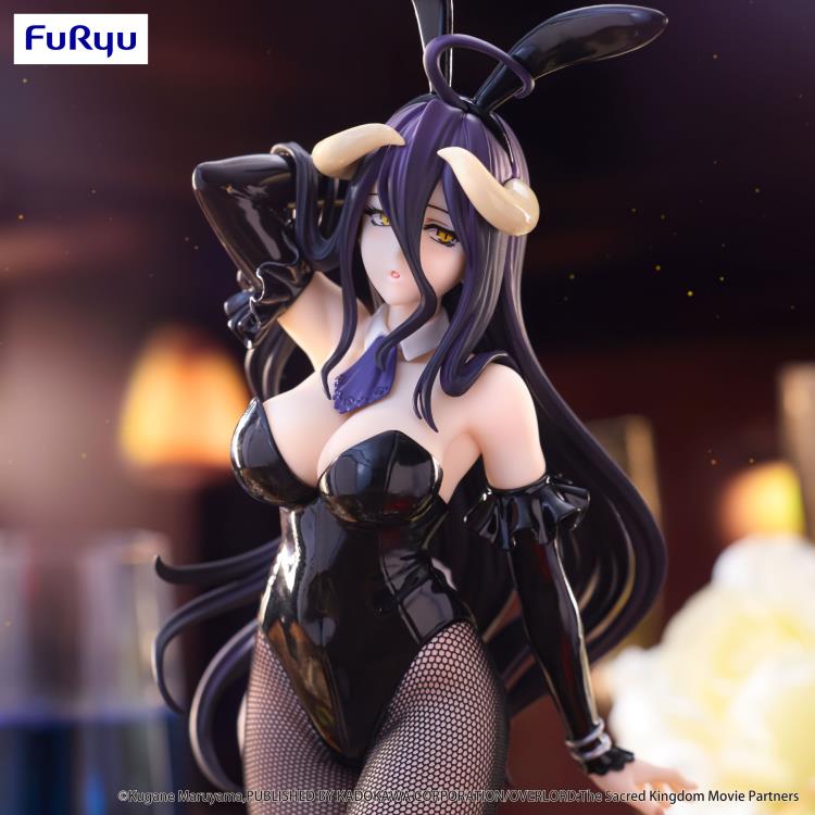 FURYU OVERLORD BICUTE BUNNIES FIGURE - ALBEDO BLACK VER.